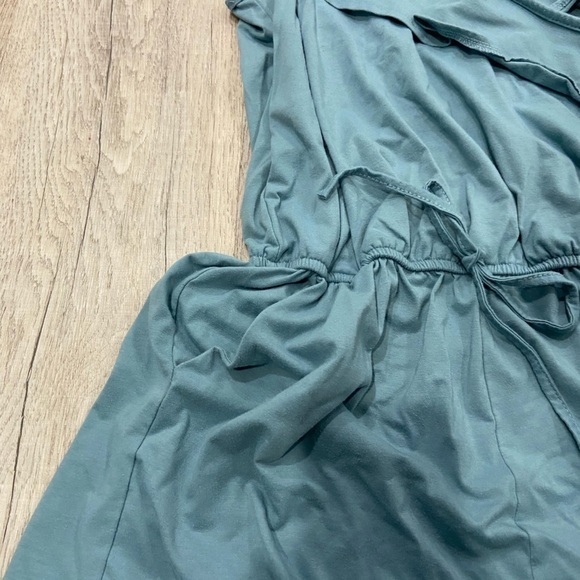 Merokeety Teal Romper - Picture 2 of 3